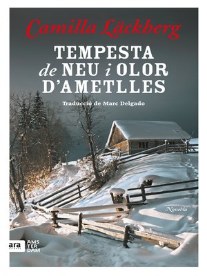 cover image of Tempesta de neu i aroma d'ametlles